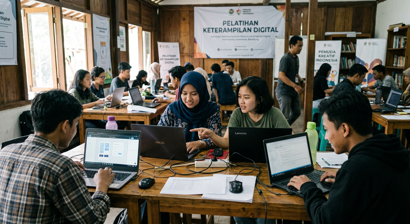 LIVESGP AMURANG Gelar Workshop Literasi Digital untuk Pemuda