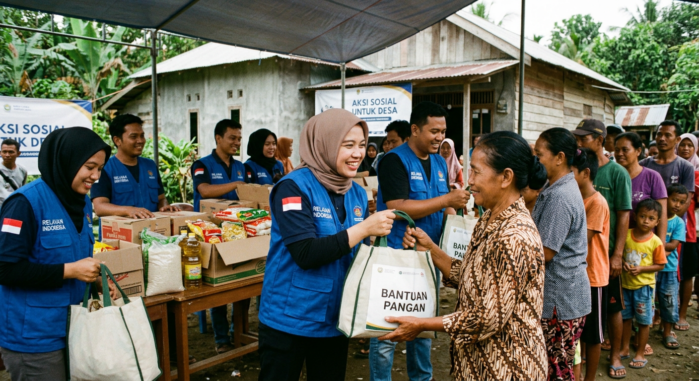 Sosial - Bakti sosial LIVESGP AMURANG Peduli
