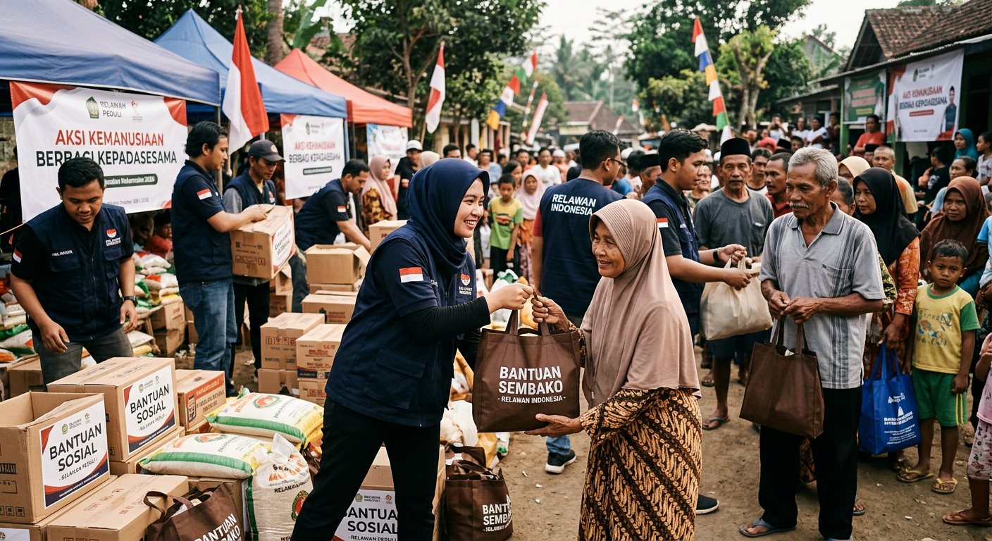 LIVESGP AMURANG Peduli - Program sosial untuk membantu masyarakat yang membutuhkan.